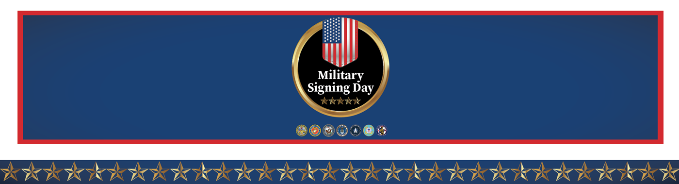 Military Signing Day for high school students