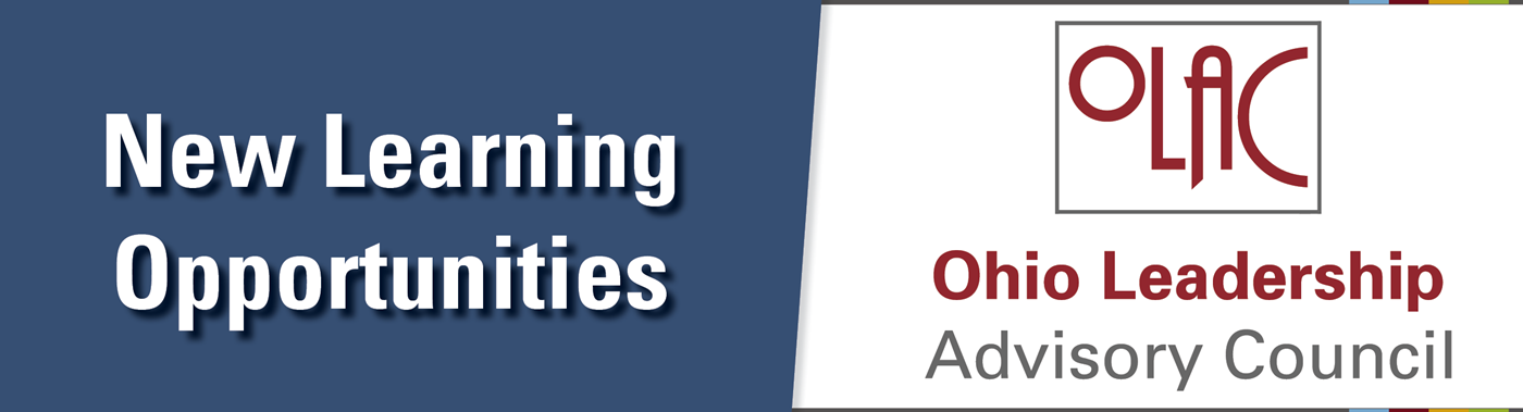 Banner for OLAC Learning Opportunities