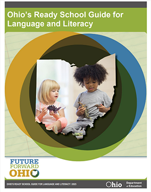 Screenshot of the front page of the Ohio's Ready School Guide for Language and Literacy