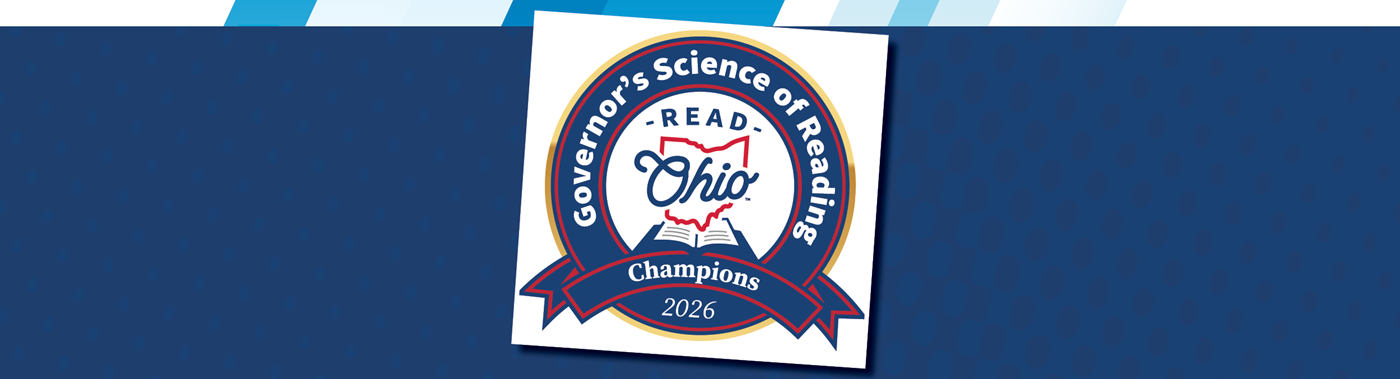 The Governor's Science of Reading Champions, 2026