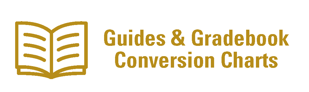 Guides and Gradebook Conversion Charts banner