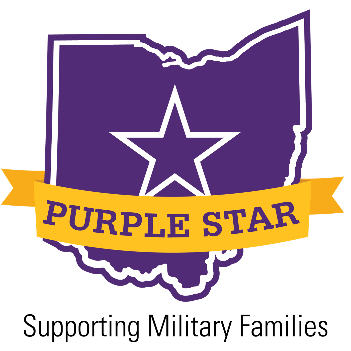Logo for Purple Star Award