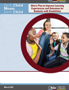 Cover image for Each Child Means Each Child. Click to view the full report