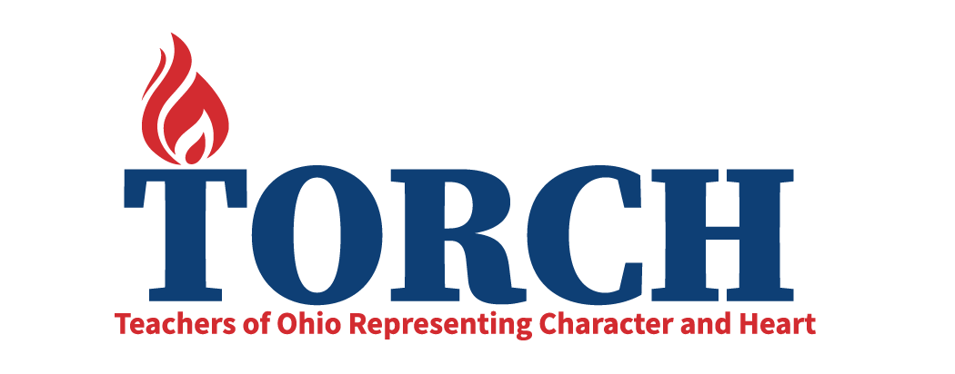 Teachers of Ohio Representing Character and Heart logo
