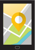Mobile phone screen image