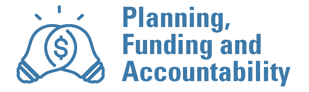 Button for Planning, Funding and Accountability